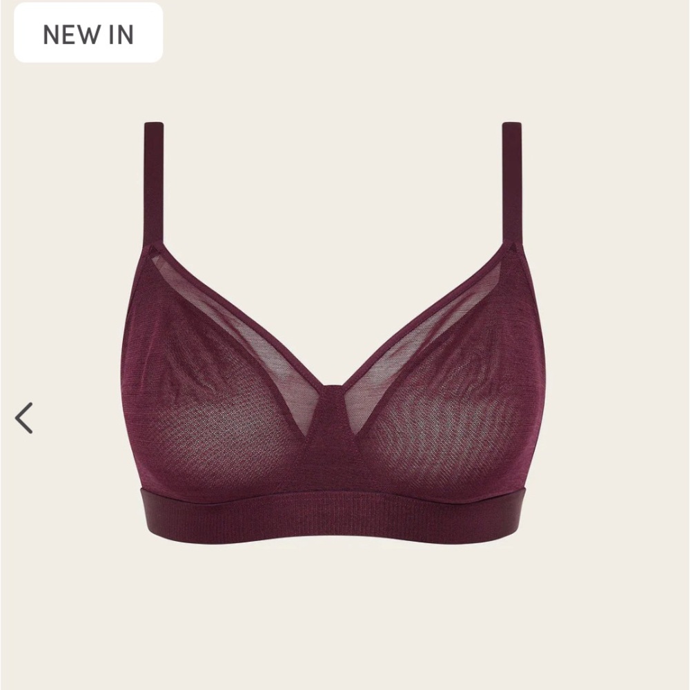 NWT Boody Wear Full Bust Mesh Bra in Fig XL